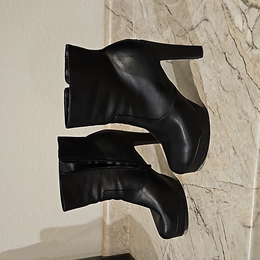 Torrid high heel ankle boots